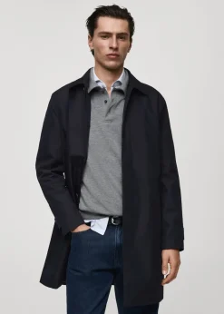 MANGO Płaszcze|Trencze*Klasyczny wodoodporny trencz