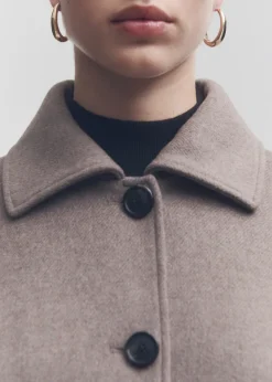 MANGO Biżuteria*Kolczyki cienkie owalne koła