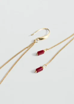 MANGO Biżuteria*Kolczyki kaskadowe z kryształkami