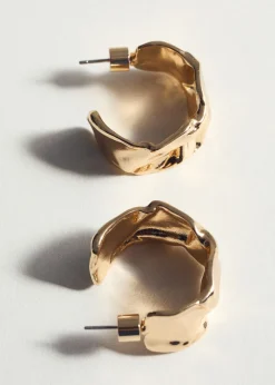 MANGO Biżuteria*Kolczyki nieregularne koła