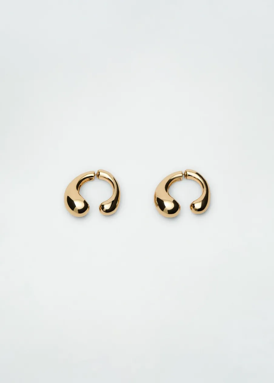 MANGO Biżuteria*Kolczyki półkola rozpinane