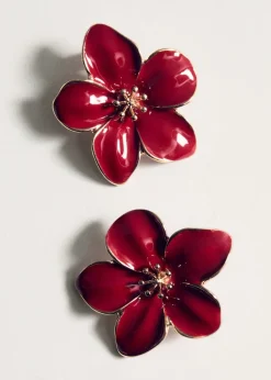 MANGO Biżuteria*Kolczyki w kształcie kwiatów