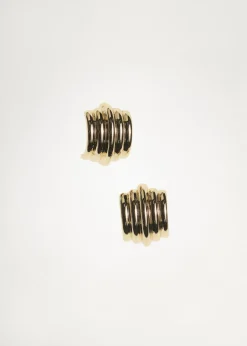MANGO Biżuteria*Kolczyki wypukłe koła
