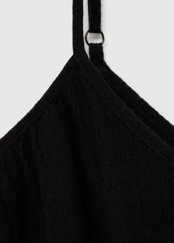 MANGO Sukienki I Kombinezony*Kombinezon na ramiączkach ze sznurkiem w pasie