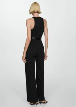 MANGO Sukienki I Kombinezony*Kombinezon na suwak z paskiem