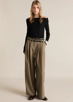 MANGO Sukienki I Kombinezony*Kombinezon o asymetrycznym kroju z paskiem