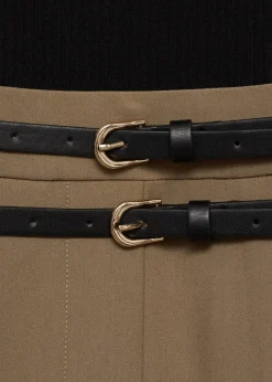 MANGO Sukienki I Kombinezony*Kombinezon o asymetrycznym kroju z paskiem