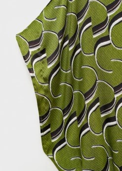 MANGO Sukienki I Kombinezony*Kombinezon satynowy ze wzorem