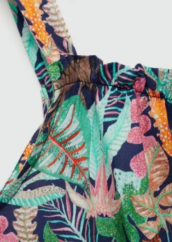 Dzieci MANGO Sukienki I Kombinezony*Kombinezon wzór tropiku