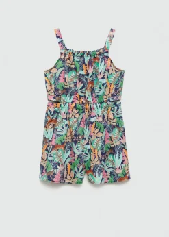 Dzieci MANGO Sukienki I Kombinezony*Kombinezon wzór tropiku