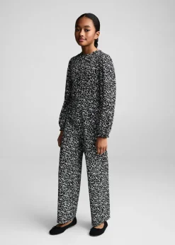 Dzieci MANGO Sukienki I Kombinezony*Kombinezon wzór w kwiaty