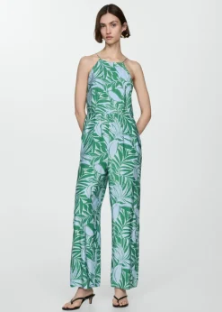 MANGO Sukienki I Kombinezony*Kombinezon wzór w kwiaty