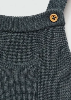 Dzieci MANGO Sukienki I Kombinezony|Kombinezony I Ogrodniczki*Kombinezon z dzianiny bawełnianej