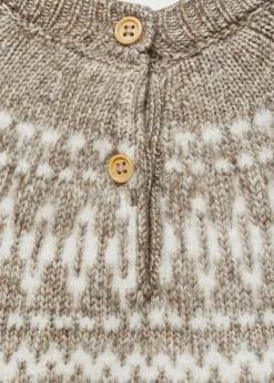 Dzieci MANGO Sukienki I Kombinezony|Kombinezony I Ogrodniczki*Kombinezon z dzianiny z żakardowym wzorem