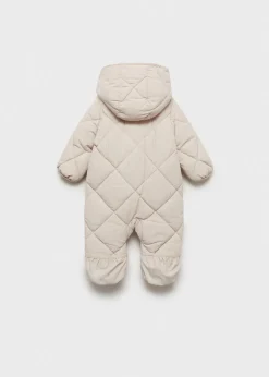 Dzieci MANGO Płaszcze|Płaszcze I Kurtki*Kombinezon z futrzaną podszewką