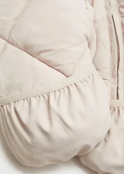 Dzieci MANGO Płaszcze|Płaszcze I Kurtki*Kombinezon z futrzaną podszewką