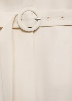 MANGO Sukienki I Kombinezony*Kombinezon z krótkimi nogawkami i paskiem