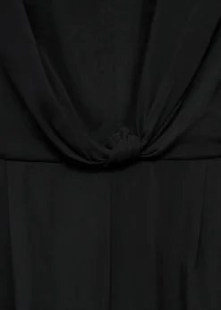 MANGO Sukienki I Kombinezony*Kombinezon z modalu z węzłem