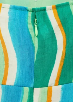 MANGO Sukienki I Kombinezony*Kombinezon z nadrukiem, drapowaniem i wycięciami