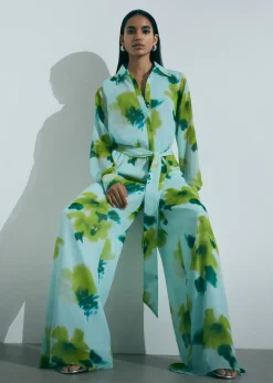 MANGO Sukienki I Kombinezony*Kombinezon z nadrukiem i kokardą