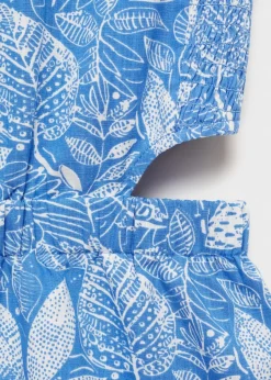 Dzieci MANGO Sukienki I Kombinezony*Kombinezon z nadrukiem i wycięciami