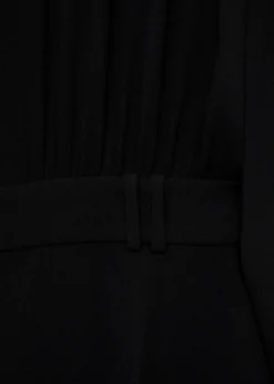 MANGO Sukienki I Kombinezony*Kombinezon z szerokimi nogawkami i prześwitującymi rękawami