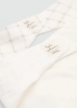 Dzieci MANGO Akcesoria|Akcesoria*Komplet 2 śliniaczków ze wzorem