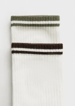 MANGO Bielizna*Komplet 2 par skarpet w pasy