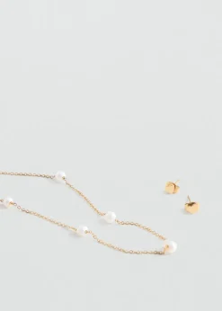 Dzieci MANGO Biżuteria*Komplet naszyjnik i kolczyki