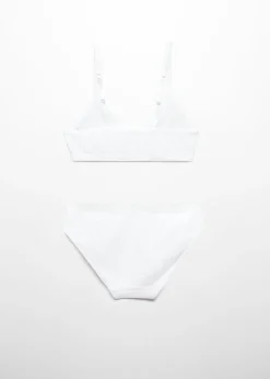 Dzieci MANGO Bielizna I Skarpetki*Komplet top i figi