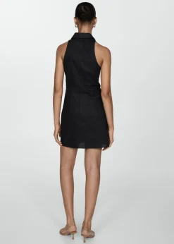 MANGO Sukienki I Kombinezony*Kopertowa sukienka koszulowa