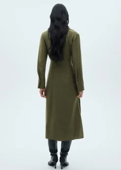 MANGO Sukienki I Kombinezony*Kopertowa sukienka koszulowa