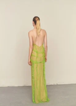 MANGO Sukienki I Kombinezony*Koronkowa sukienka z falbankami