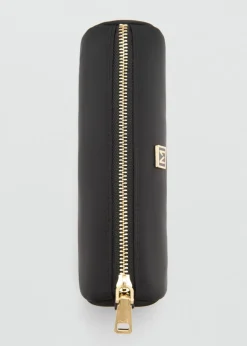 MANGO Galanteria Skórzana|Więcej Akcesoriów*Kosmetyczka na zamek z logo