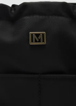 MANGO Galanteria Skórzana*Kosmetyczka z nylonu z kieszeniami