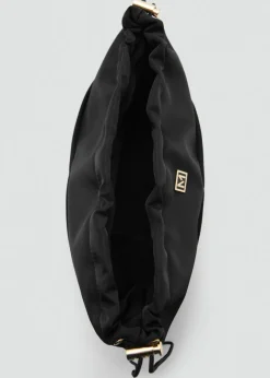 MANGO Galanteria Skórzana*Kosmetyczka z nylonu z kieszeniami