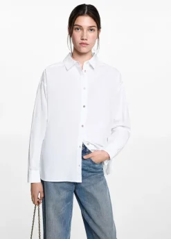 MANGO Koszule I Bluzki*Koszula bawełniana oversize