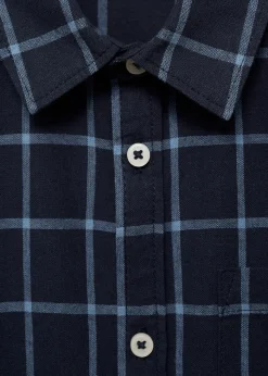 Dzieci MANGO Koszule*Koszula bawełniana regular fit w kratę