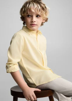 Dzieci MANGO Koszule*Koszula bawełniana regular fit