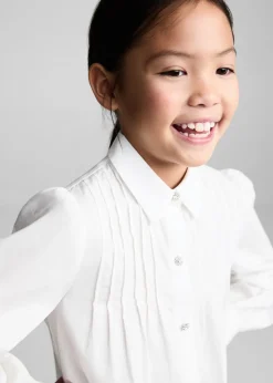 Dzieci MANGO Koszule I Bluzki*Koszula bawełniana z ozdobnymi guzikami