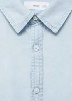 Dzieci MANGO Koszule*Koszula dżinsowa slim fit