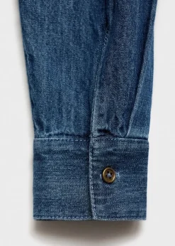 Dzieci MANGO Koszule I Bluzki*Koszula dżinsowa z falbankami