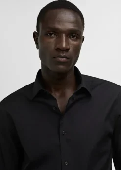 MANGO Koszule|Koszule*Koszula garniturowa slim fit z bawełnianej popeliny