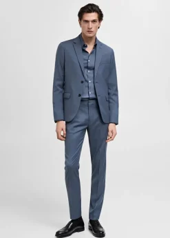 MANGO Koszule|Koszule*Koszula garniturowa slim fit z bawełny