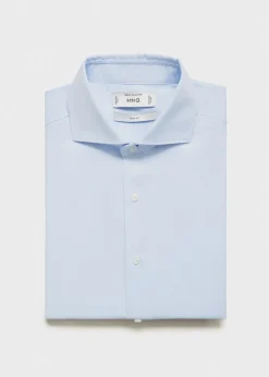 MANGO Koszule|Koszule*Koszula garniturowa slim fit z teksturą
