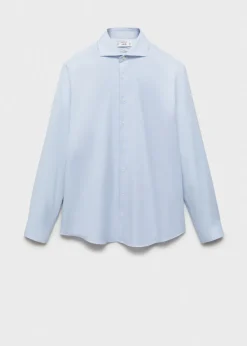 MANGO Koszule|Koszule*Koszula garniturowa slim fit z teksturą