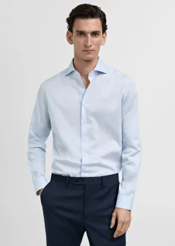MANGO Koszule|Koszule*Koszula garniturowa slim fit w prążki