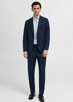 MANGO Koszule|Koszule*Koszula garniturowa slim fit w prążki