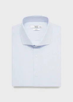 MANGO Koszule|Koszule*Koszula garniturowa slim fit w prążki
