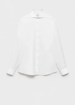 MANGO Koszule|Koszule*Koszula garniturowa slim fit z bawełny